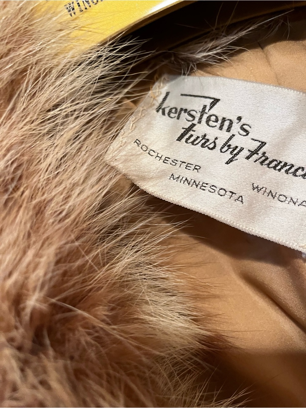 Furs by Kersten’s Women's Tan/Brown Teddy Jacket